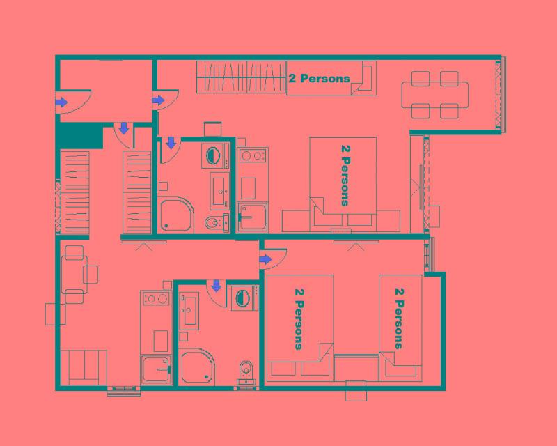 D&D Apartments 3 Budua Esterno foto